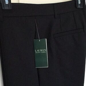 Lauren by Ralph Lauren ankle black dress pant, nWT, Sz 10
